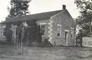 Built of field stones in 1836 by the Society of Friends.