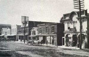 West side of North Main Street, looking south