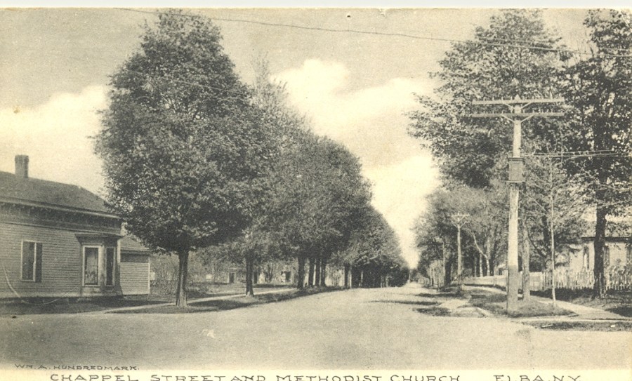 Main St looking East on Chapel St